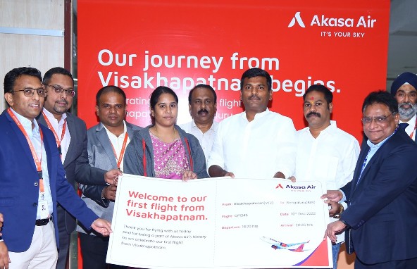 Akasa Air Adds Visakhapatnam As Tenth Destination On Its Network