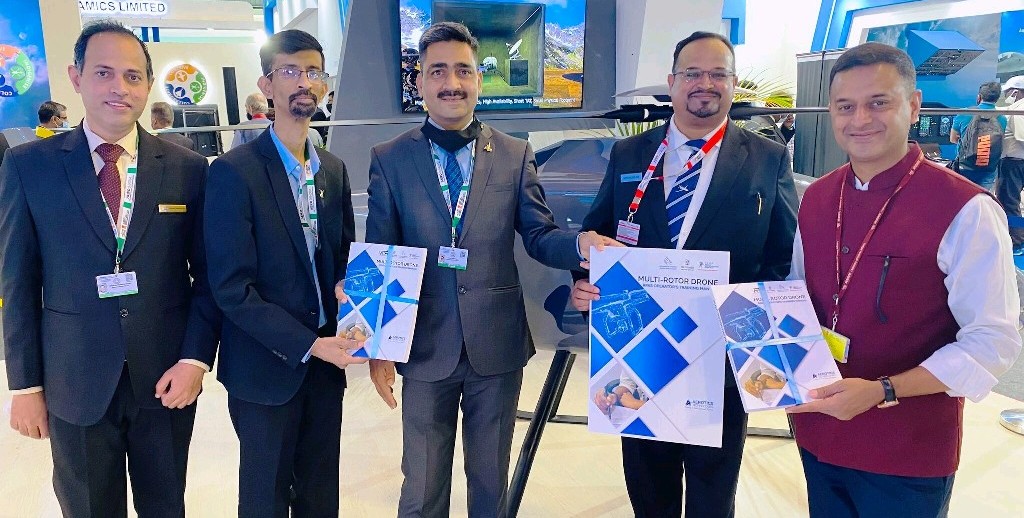 AASSC Relaunched its Operators Training Mmanual for Multi-Rotor Drones at Aero India-2021