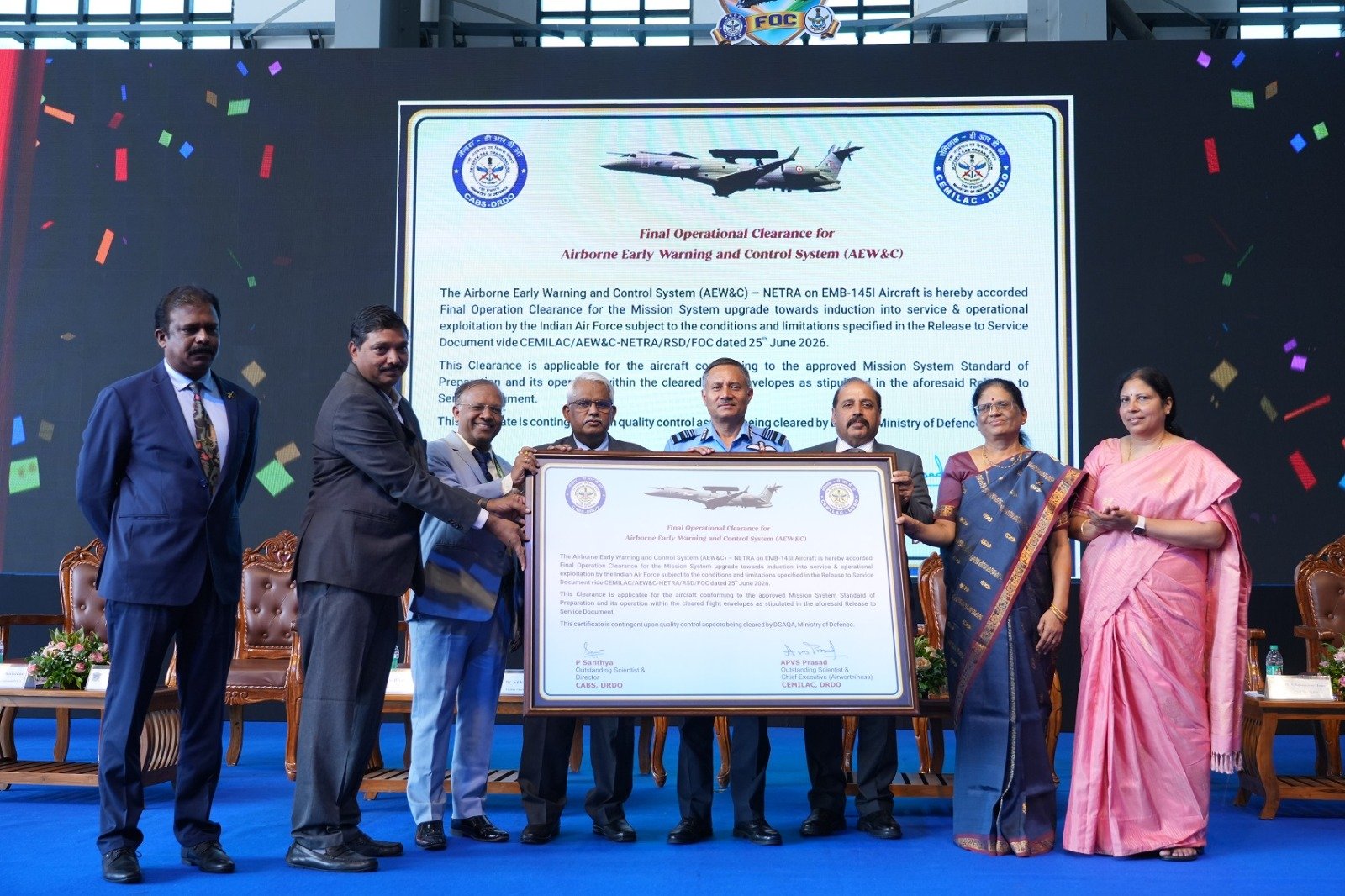 IAF gets final operational clearance for indigenous ‘Netra’